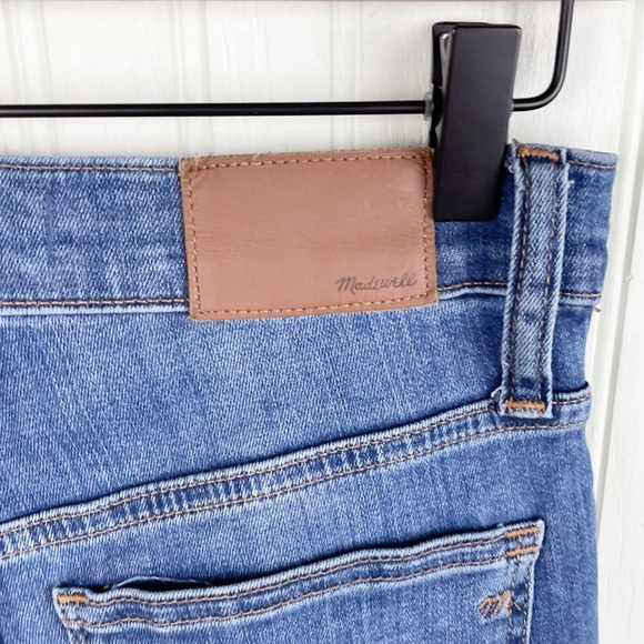 Madewell 10" High Rise Skinny Button Fly Denim Jeans Women's Size 25 - Picture 8 of 8